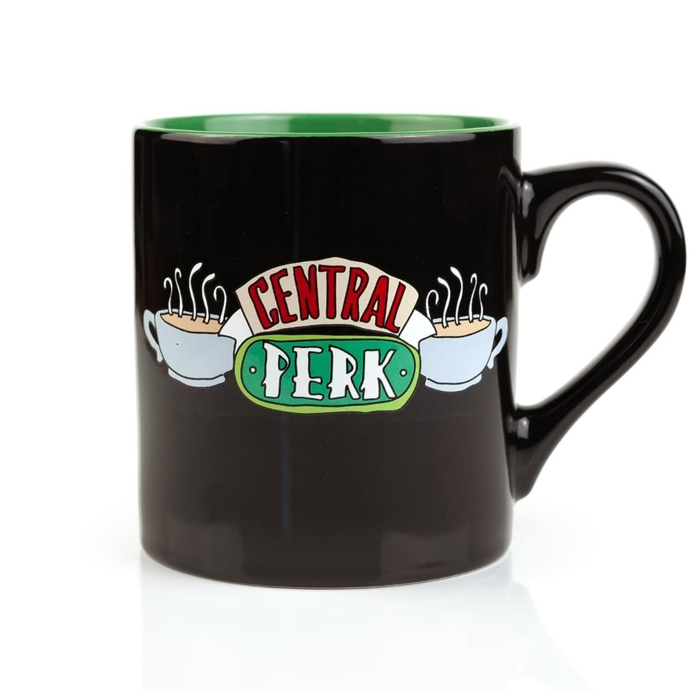 Friends Mugs – Friends Central Perk Ceramic 14oz Black Ceramic Mug